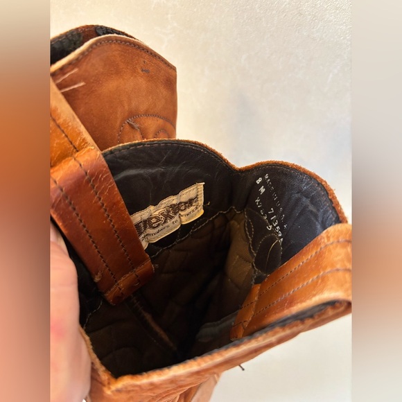 VTG Dexter Boots Western Cowgirl Concert Rodeo 8m FLAWS SHOWN - Picture 6 of 7
